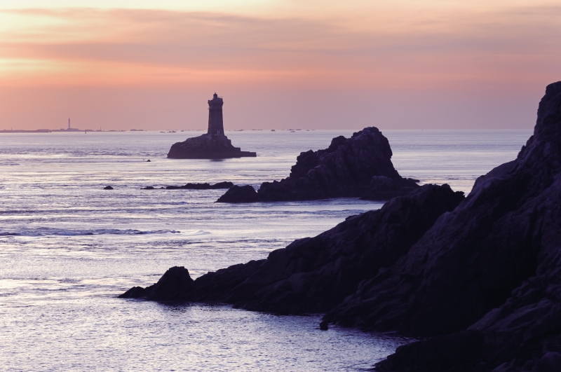 La pointe du raz sur le littoral du Finistère